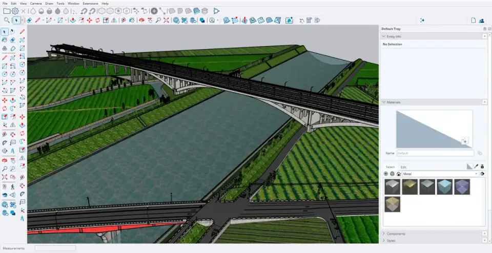 SketchUp urban detail